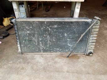 Vintage Large Cooling Radiator 39' Wide X 19 1/2' Tall