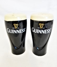 Vintage Guinness Draught Ceramic Salt & Pepper Shakers Set