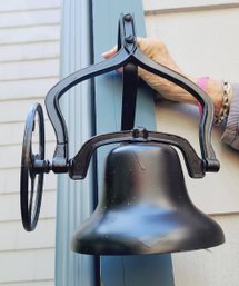 Vintage Store Bell With Original Pall