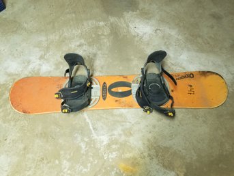 Vintage Oxygen Orange Snowboard 55' - Made In Austria