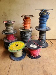 Wire Spool Assortment - See Photos For All Included