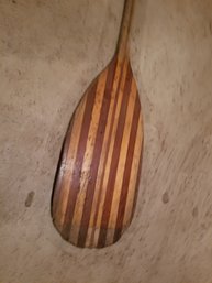 Single Vintage Wood Canoe Oar 57'