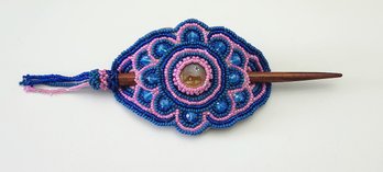 Beautiful Handcrafted Guatemalan Beaded Pony Tail Holder