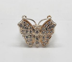 Beautiful Sterling Silver Butterfly Ring