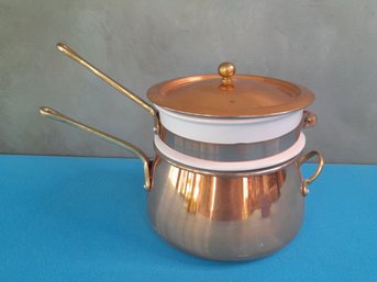 Double Boiler Copper Pot #1