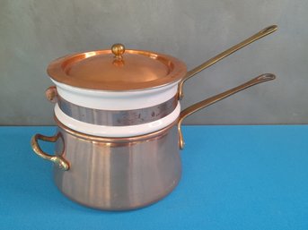 Double Boiler Copper Pot #2