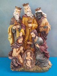 HUGE Nativity Scene Sculpture