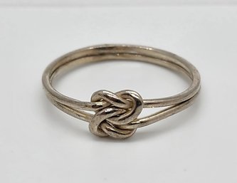 Vintage Sterling Silver Knot Ring