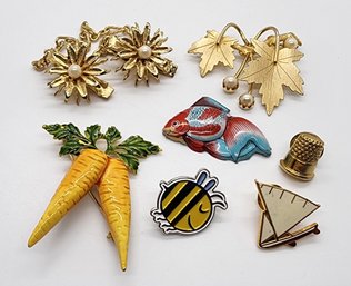 Vintage Pin & Brooch Lot