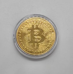 Cool Novelty Bitcoin Medalion