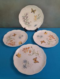 Lenox Butterfly Meadow Plate Set Of 4