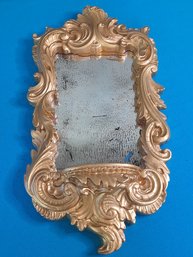 Gilded Ornate Framed Early Mirror