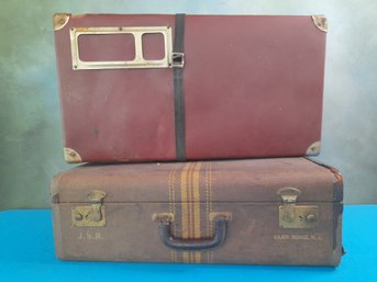 Pair Of Vintage Travel Bags