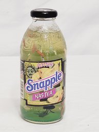 RARE Vintage SNAPPLE Rotten Nas-Tea Novelty Promotional Bottle