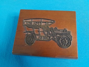 Vintage Car Playing Cards Box Set