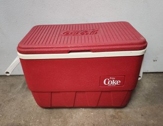 Vintage Coca-cola Igloo 25 Quart Cooler