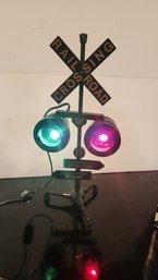 Railroad Crossing Night Light