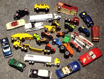 Large Lot Of Vintage Toy Cars - Tonka, Buddy L & More