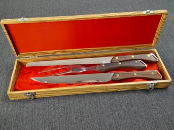 Stainless Steel Carving Set