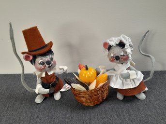 Annalee Thanksgiving Mouse Set