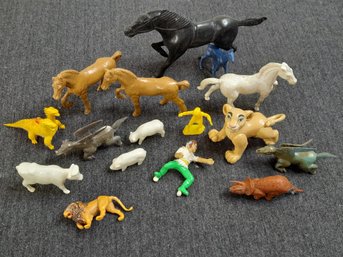 Vintage Plastic Toy Figurines