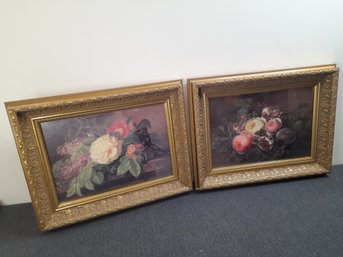 Robert Grace Floral Prints Set Of 2