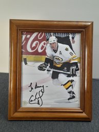 Signed Boston Bruins Hockey Photo