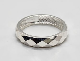 Size 8 Sterling Spinner Ring