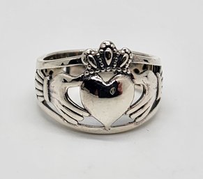 Bali Sterling Silver Claddagh Ring