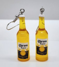 Coors Light Beer Bottle Earrings