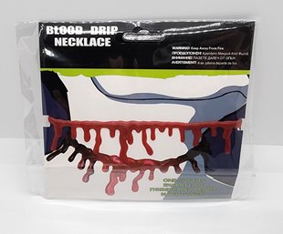 Brand New Halloween Blood Drip Necklace