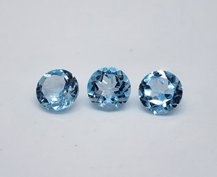 3 Blue Topaz