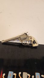 Vintage Hubley Rodeo Toy Pistol With Toy Bullets