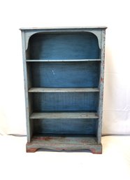 Vintage Solid Wood Three Shelf Bookcase