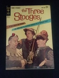 Gold Key, The Three Stooges October 1962, Issue #10.   Issues 11 Through 55 Will Follow.