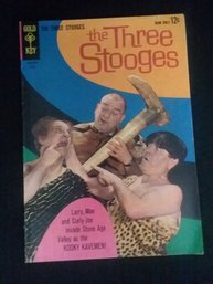 Gold Key, The Three Stooges, April 1963, Issue #12. Issues 13 Through 55 Will Follow.