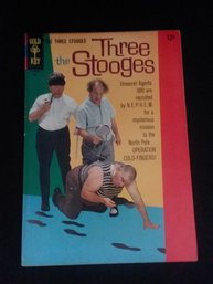 Gold Key, The Three Stooges, May 1966, Issue #28. Issues 29 Through 55 Will Follow.