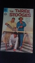 Dell The Three Stooges May 1961  #1170  4th Issue Of 6