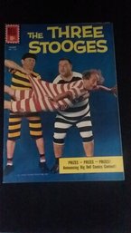 Dell The Three Stooges Aug 1961  #1187  5th Issue Of 6