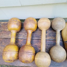 Antique Barbells Approx. 3lbs