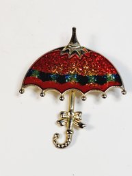 Vintage Umbrella Pin/brooch