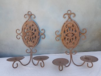 Metal Candle Sconces