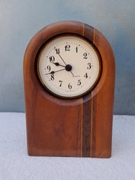 Inlayed Mantle Clock