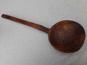 Large Wooden Ladle