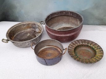 Vintage Mixed Pots