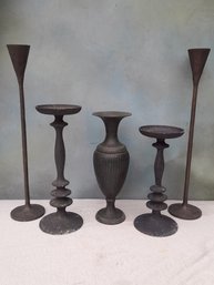 Mixed Candle Holder Lot