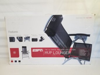 ESPN The Ultimate Tailgate Collection MVP Lounger Chair - NEW