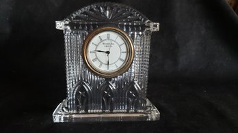 WATERFORD CRYSTAL WESTMINISTER MANTLE CLOCK