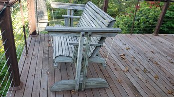 Teak Porch Glider