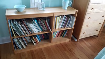 2 PINE BOOKCASES